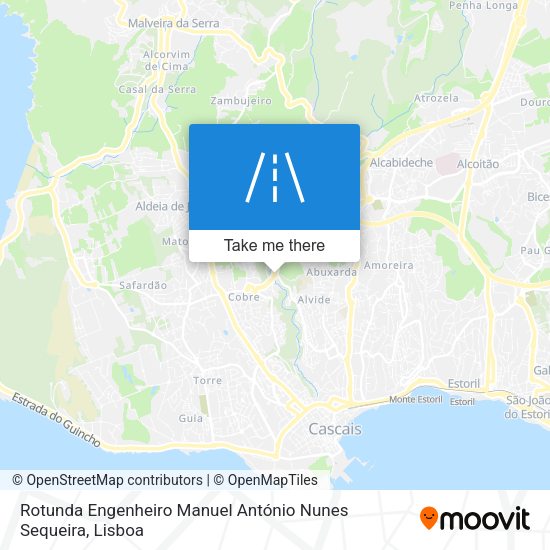 Rotunda Engenheiro Manuel António Nunes Sequeira map