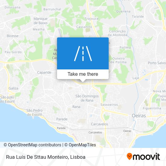 Rua Luís De Sttau Monteiro mapa