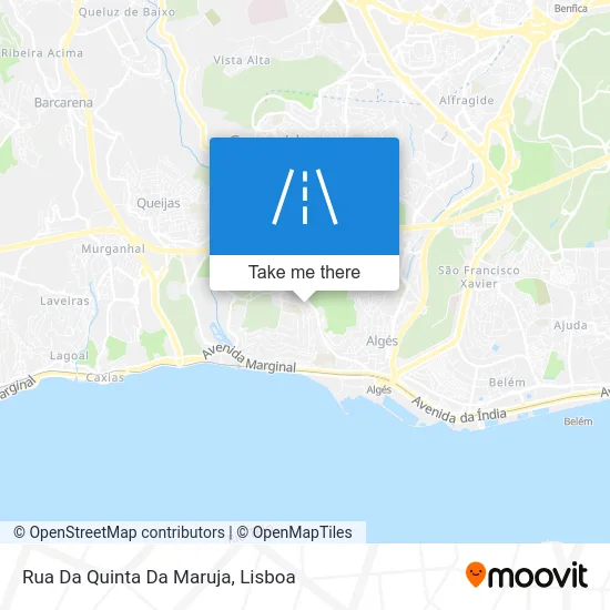 Rua Da Quinta Da Maruja map