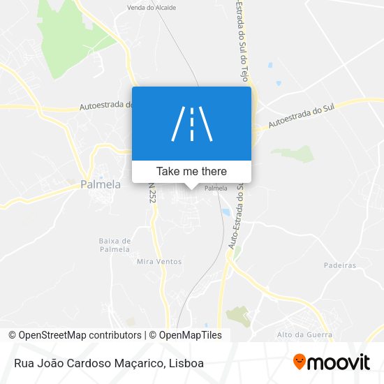 Rua João Cardoso Maçarico map