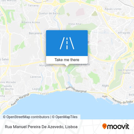 Rua Manuel Pereira De Azevedo map