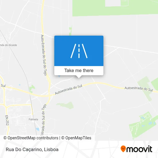 Rua Do Caçarino map