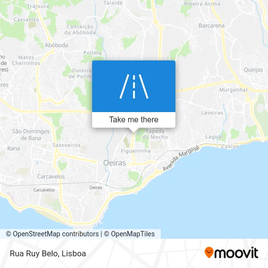 Rua Ruy Belo map