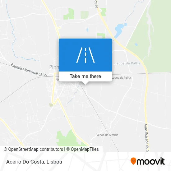 Aceiro Do Costa map