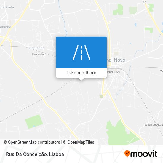 Rua Da Conceição map