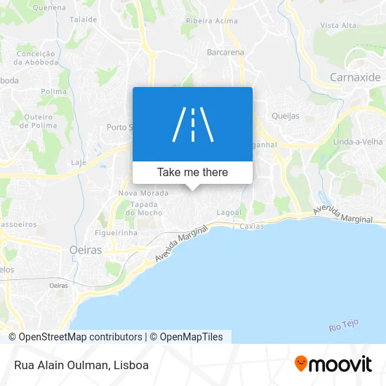 Rua Alain Oulman map