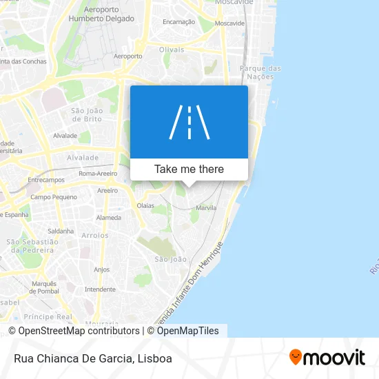 Rua Chianca De Garcia map