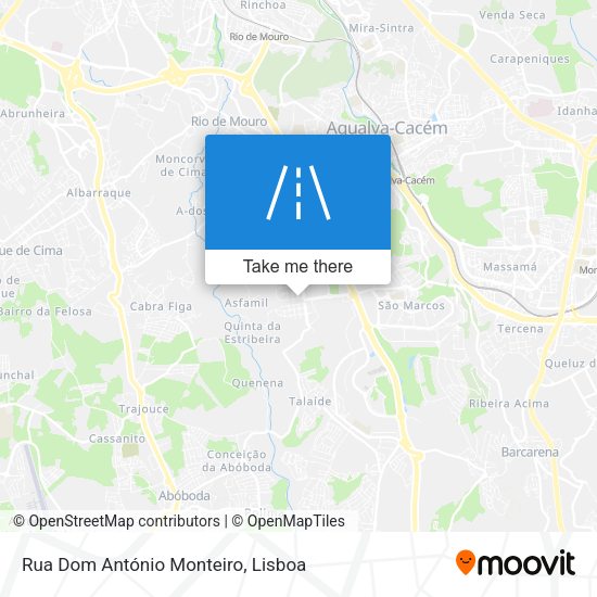 Rua Dom António Monteiro map