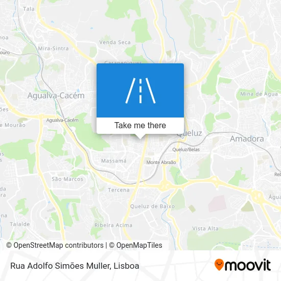 Rua Adolfo Simões Muller map