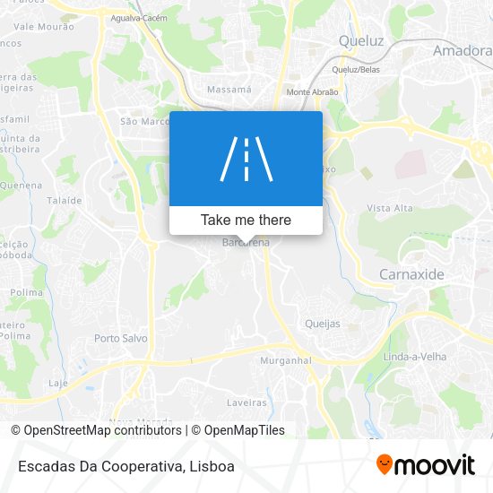 Escadas Da Cooperativa map