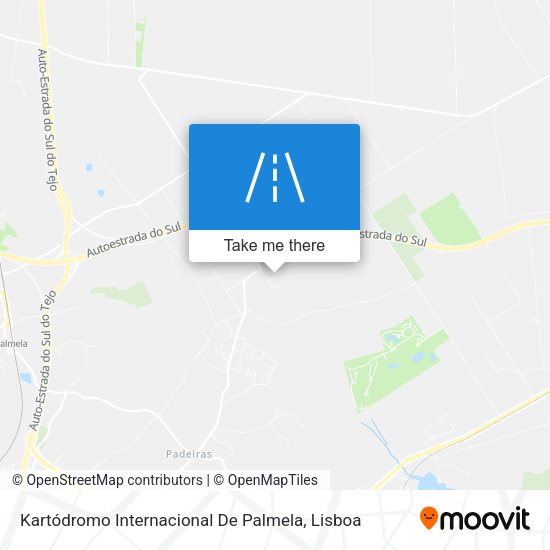 Kartódromo Internacional De Palmela mapa