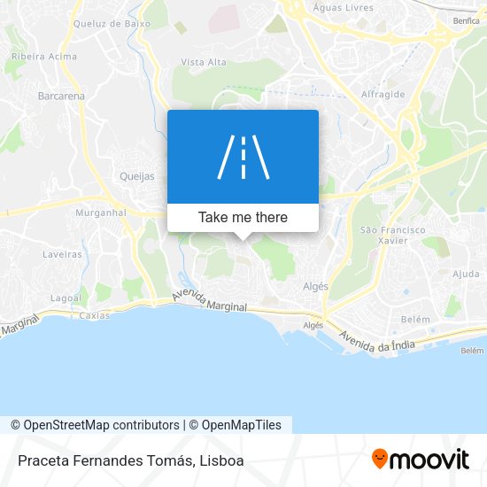 Praceta Fernandes Tomás map