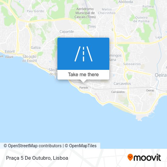 Praça 5 De Outubro map