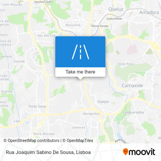 Rua Joaquim Sabino De Sousa map