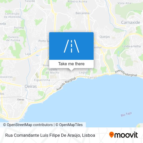 Rua Comandante Luís Filipe De Araújo map