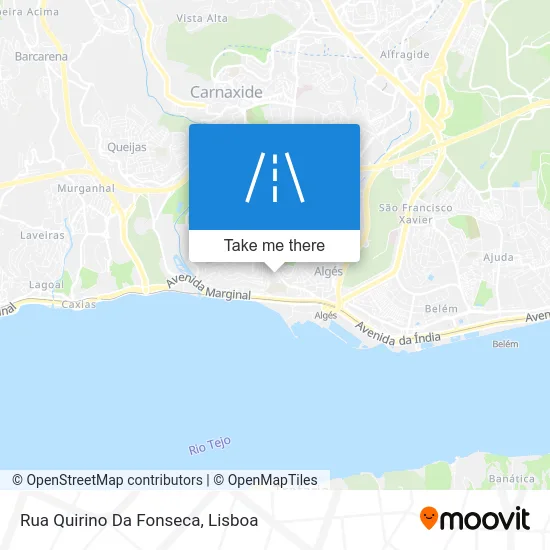 Rua Quirino Da Fonseca map