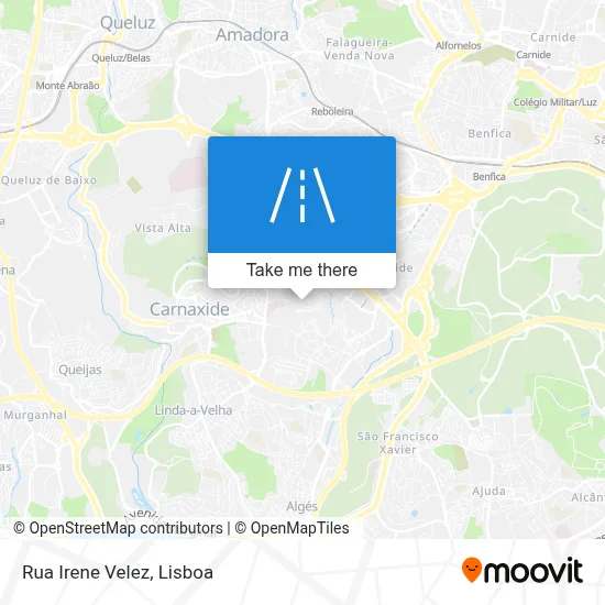 Rua Irene Velez map