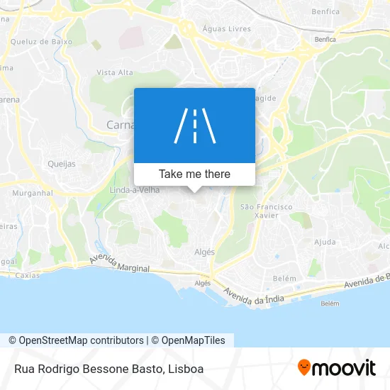 Rua Rodrigo Bessone Basto map