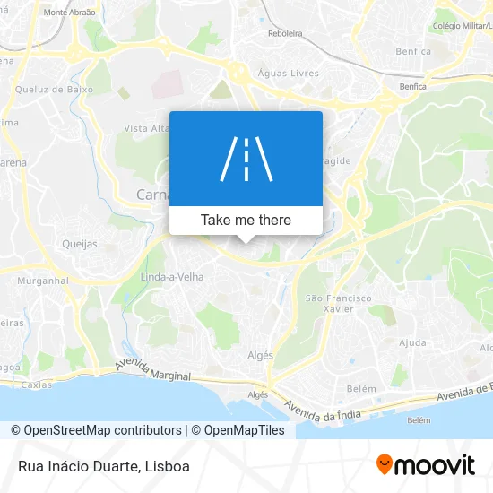 Rua Inácio Duarte map