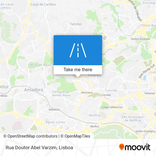 Rua Doutor Abel Varzim mapa