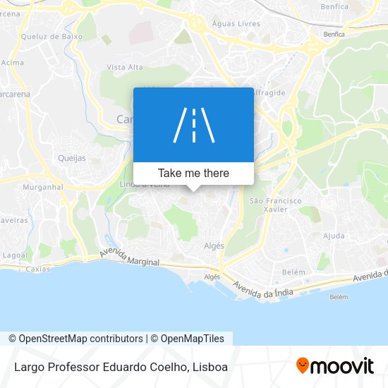 Largo Professor Eduardo Coelho map