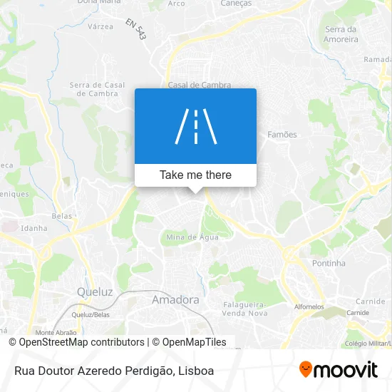 Rua Doutor Azeredo Perdigão map