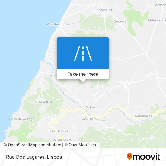 Rua Dos Lagares map