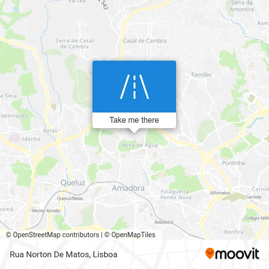 Rua Norton De Matos map