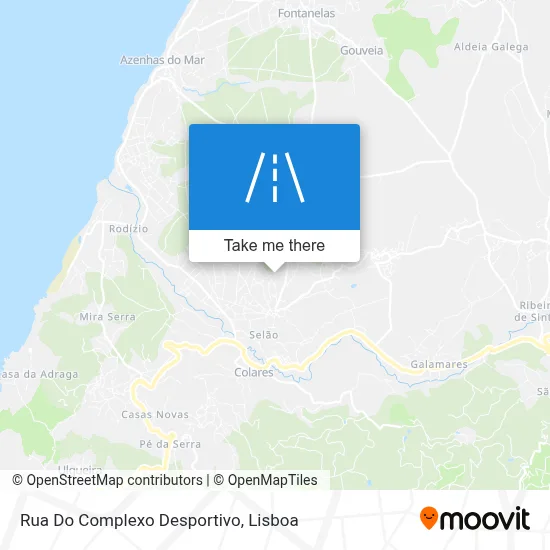Rua Do Complexo Desportivo map