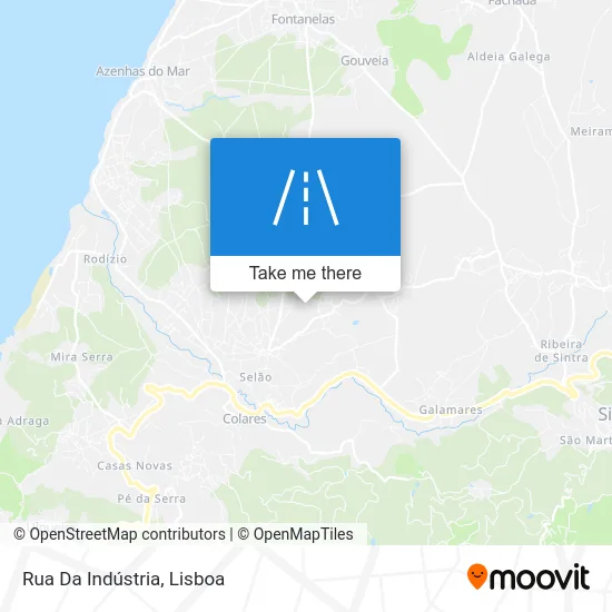 Rua Da Indústria map