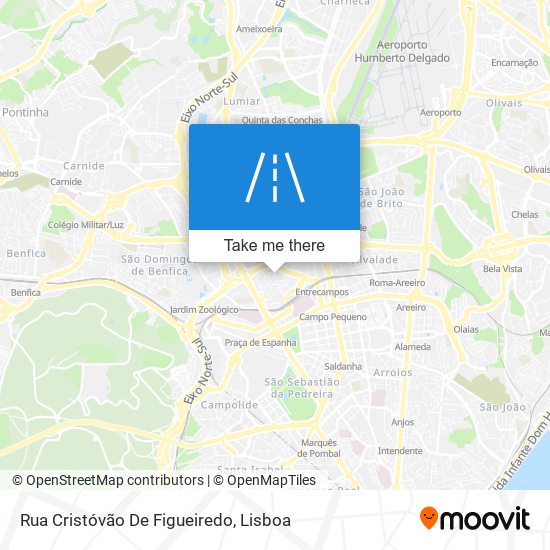 Rua Cristóvão De Figueiredo mapa