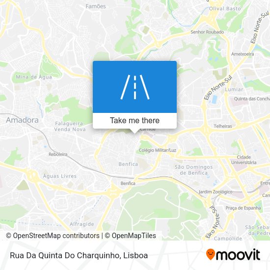 Rua Da Quinta Do Charquinho map