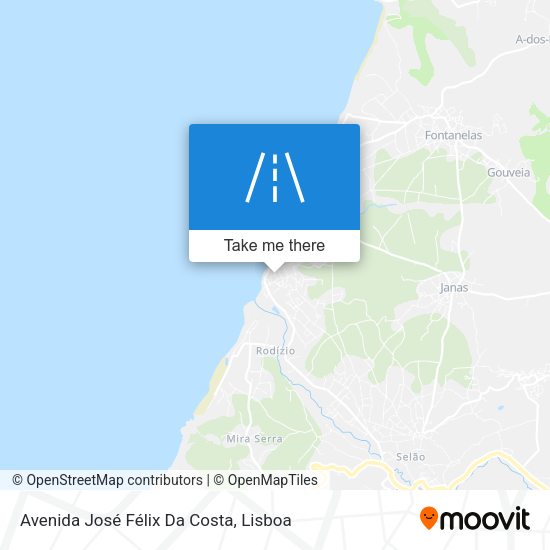 Avenida José Félix Da Costa map