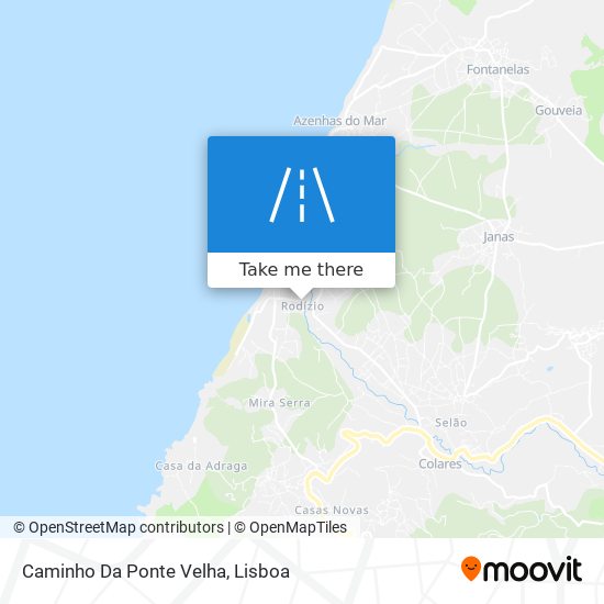 Caminho Da Ponte Velha map