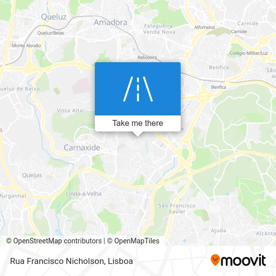 Rua Francisco Nicholson map