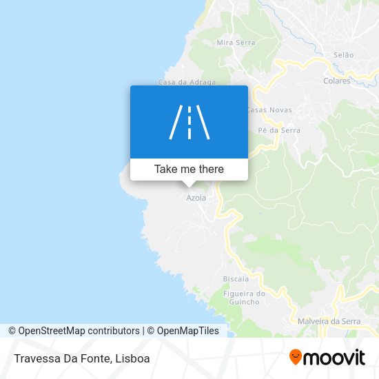 Travessa Da Fonte mapa