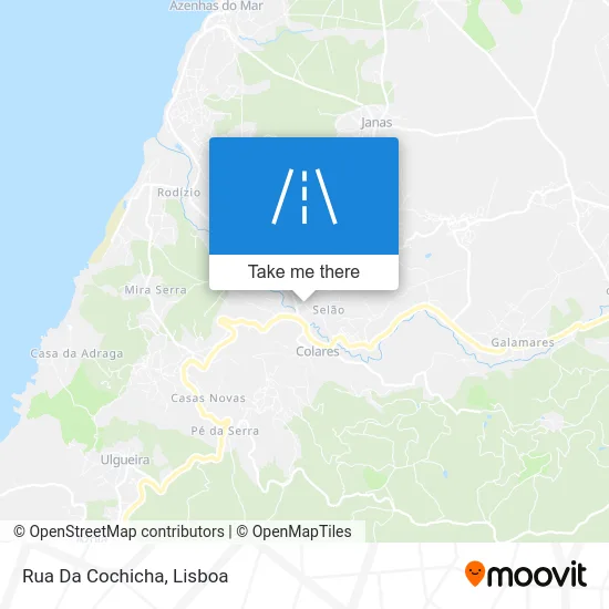 Rua Da Cochicha map