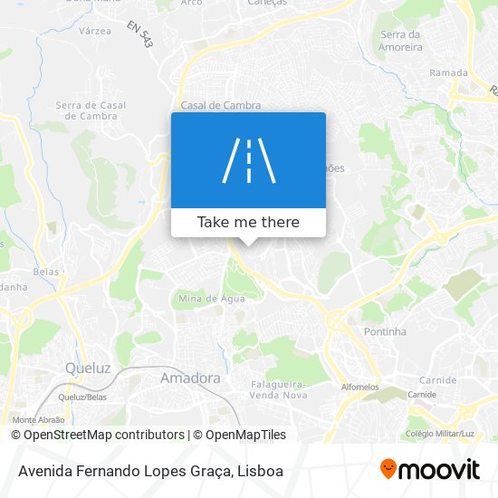 Avenida Fernando Lopes Graça mapa