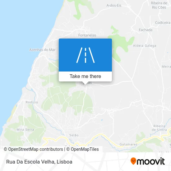 Rua Da Escola Velha map