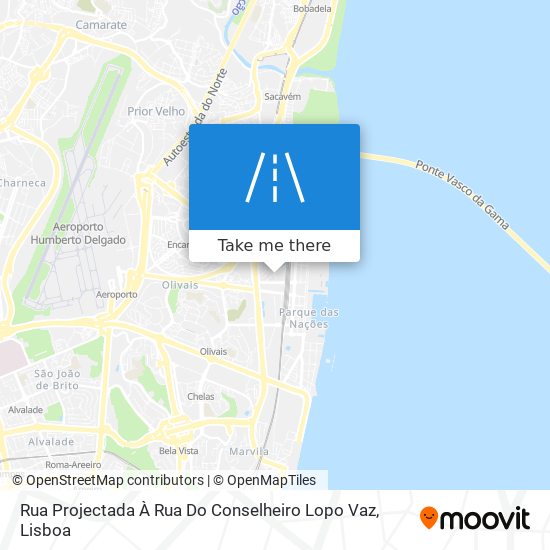 Rua Projectada À Rua Do Conselheiro Lopo Vaz map