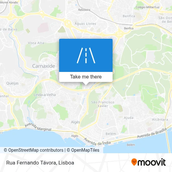 Rua Fernando Távora map