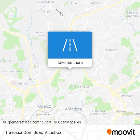 Travessa Dom João V map