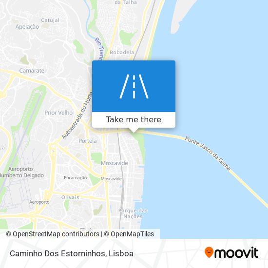 Caminho Dos Estorninhos map