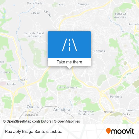 Rua Joly Braga Santos map