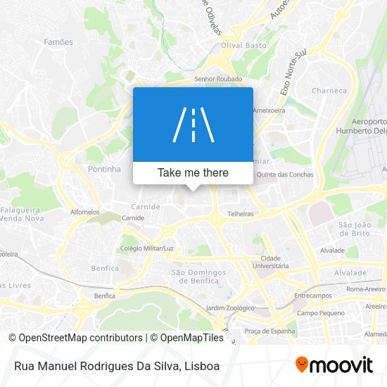 Rua Manuel Rodrigues Da Silva map