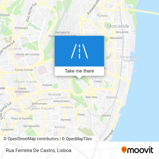 Rua Ferreira De Castro map