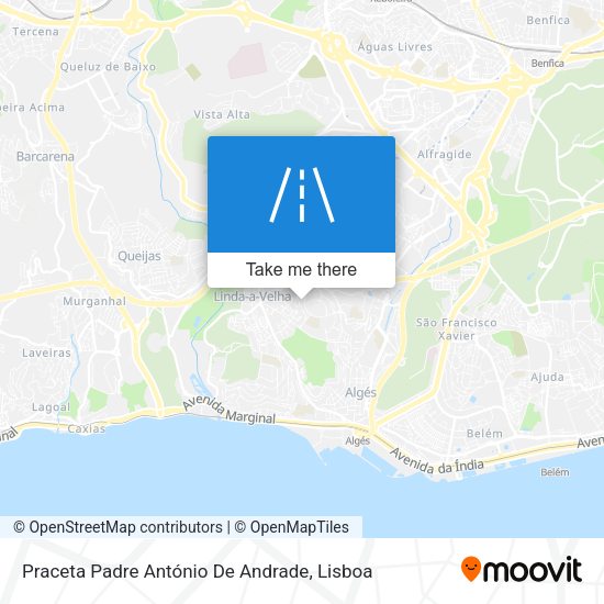 Praceta Padre António De Andrade map