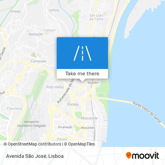 Avenida São José map