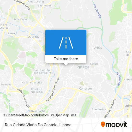 Rua Cidade Viana Do Castelo map