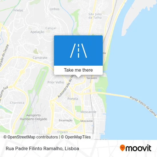 Rua Padre Filinto Ramalho map